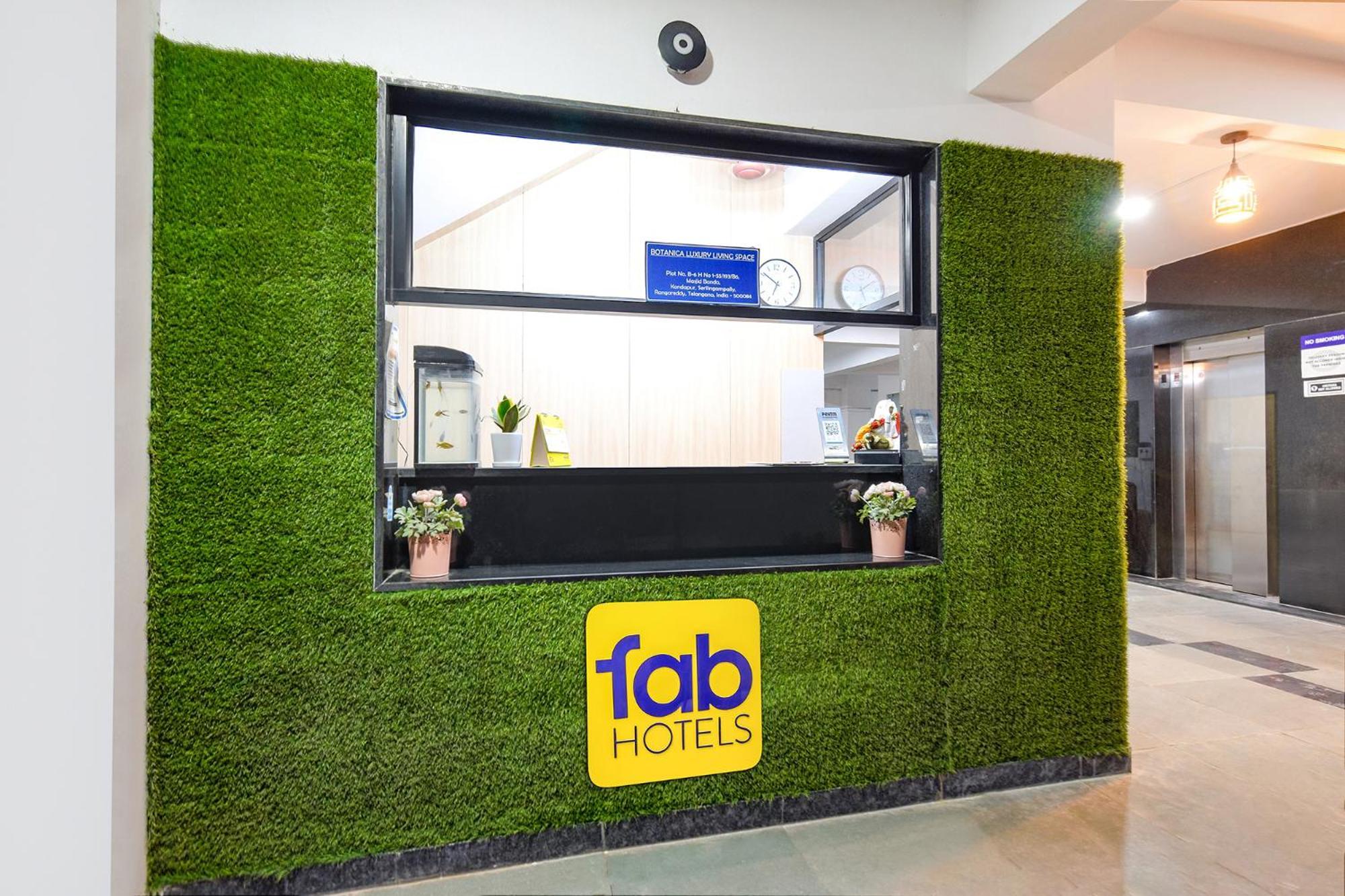 Fabhotel The Botanica - Nr Hyderabad Central University, Kondapur Kondapur  Exteriér fotografie